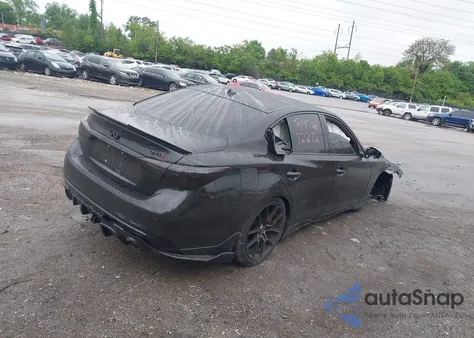 2021 Infiniti Q50 Red Sport 400 Awd из США, поврежденный, VIN JN1FV7DR8MM880511